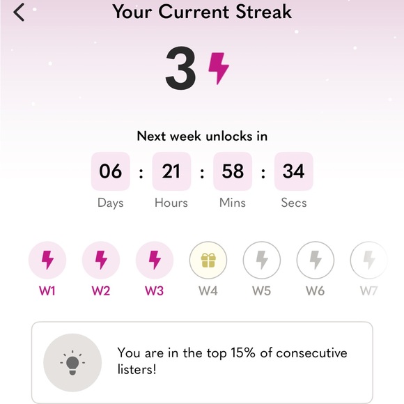 LISTING STREAK🥰 - Picture 3 of 6